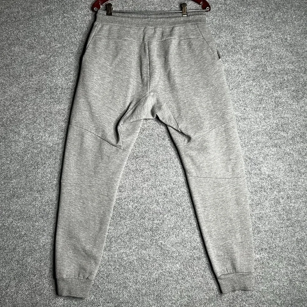 Young LA Mens Heather‎ Gray Tapered Joggers Athletic Sweatpants Size L